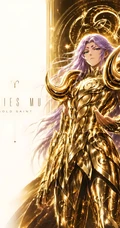 圣斗士星矢黄金圣斗士系列角色插画