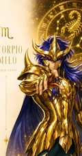 圣斗士星矢黄金圣斗士系列角色插画
