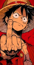 海贼王蒙奇&middot;D&middot;路飞系列动漫插画组图