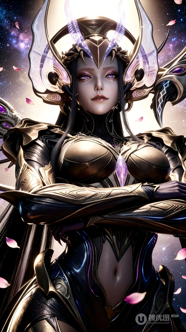 吞噬星空科幻机甲风格女性角色精美组图