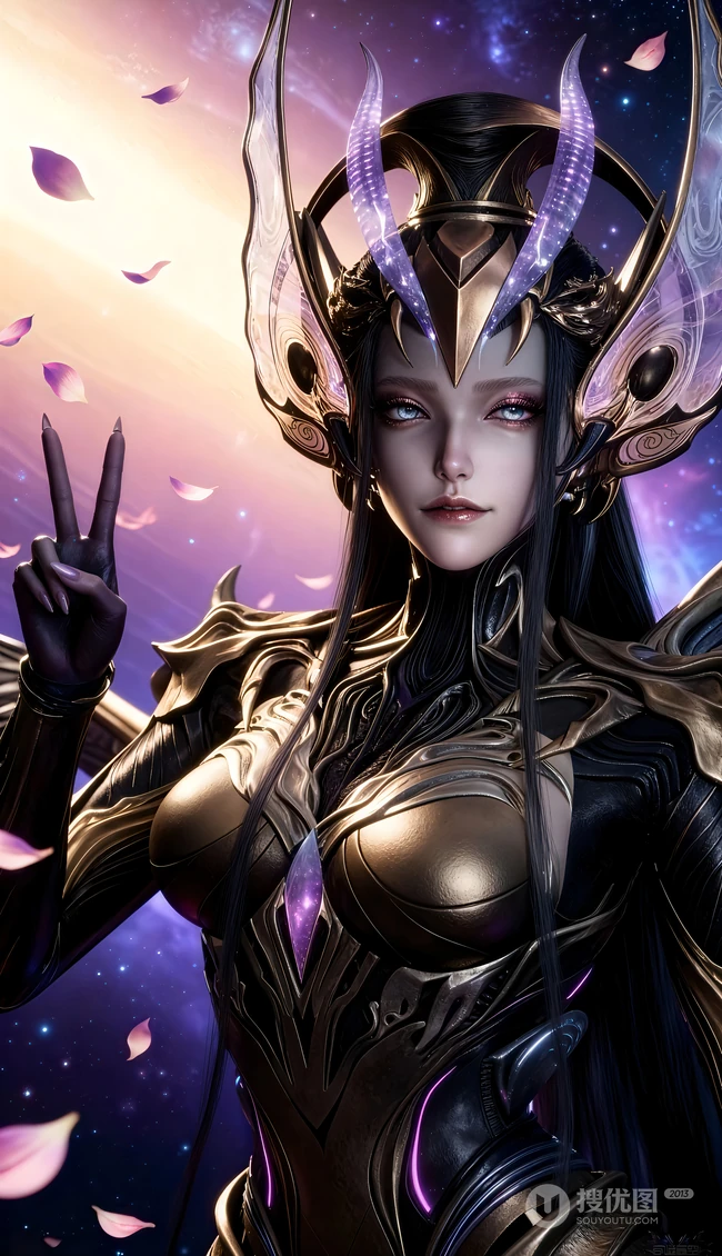 吞噬星空科幻机甲风格女性角色精美组图