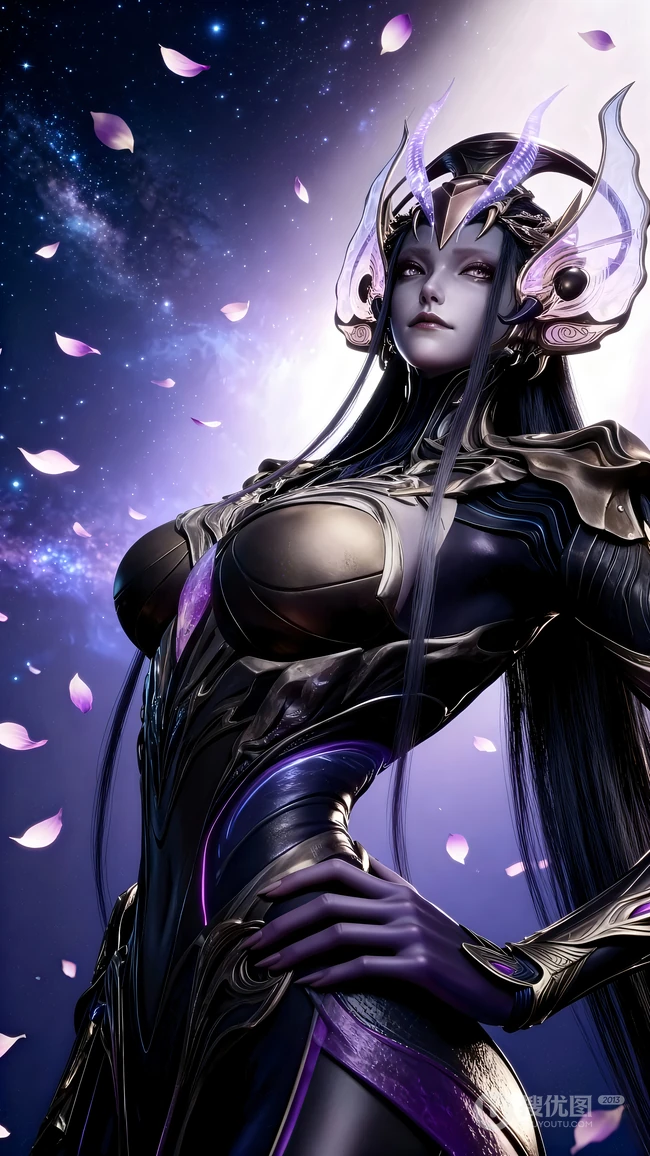 吞噬星空科幻机甲风格女性角色精美组图