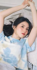 韩系清甜少女居家休闲慵懒风写真组图