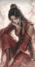 凡人修仙传女性角色系列手绘插画