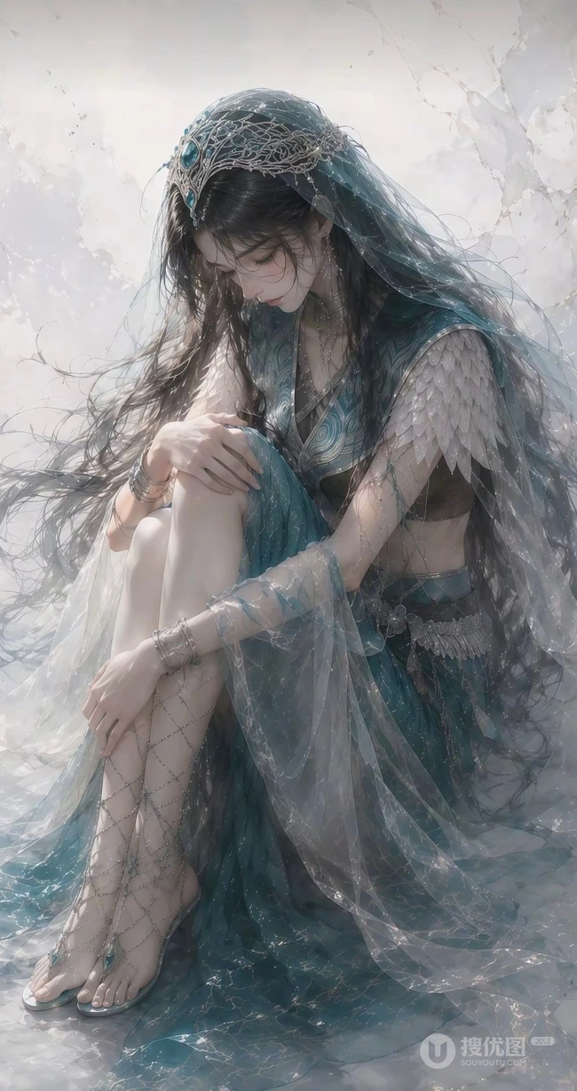 凡人修仙传女性角色系列手绘插画