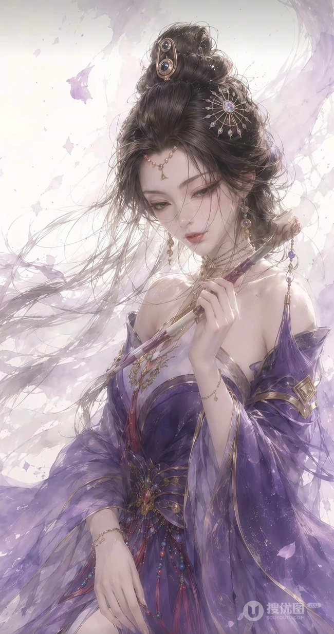 凡人修仙传女性角色系列手绘插画