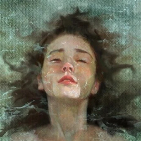 冷淡风动漫女生头像系列 氛围感二次元女生插画