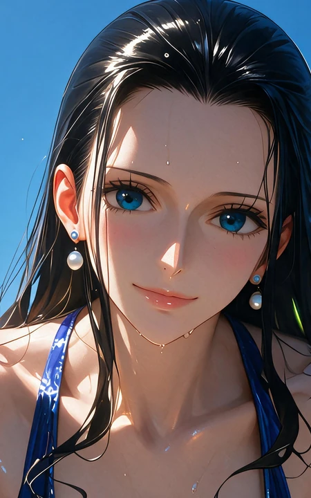 海贼王波雅汉库克蛇姬同人插画系列