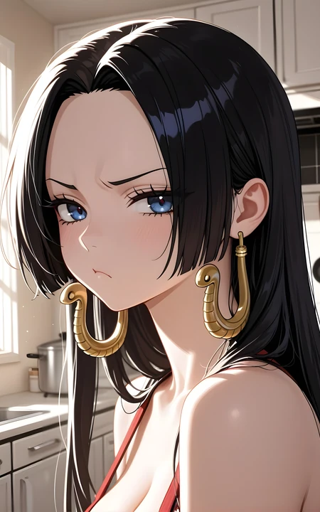 海贼王波雅汉库克女帝同人插画系列组图