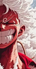 海贼王路飞五档尼卡形态同人插画系列
