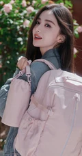 古力娜扎休闲牛仔套装户外随拍合集