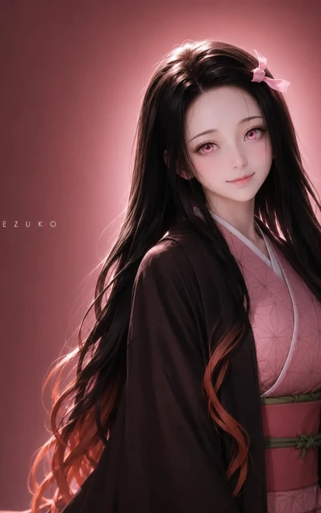 鬼灭之刃女角色唯美写实3D同人组图